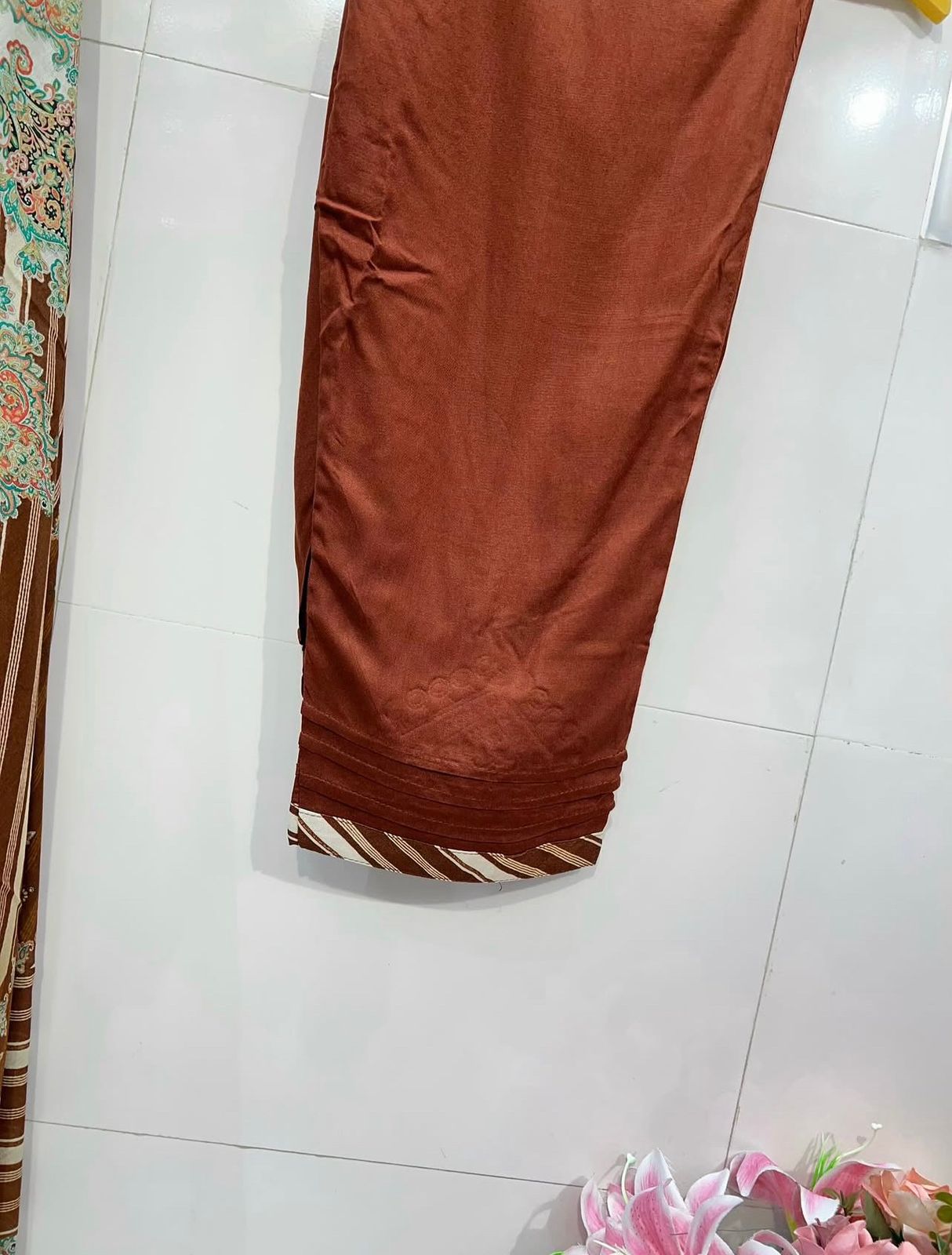 Lawn Embroidered Stitched Suit