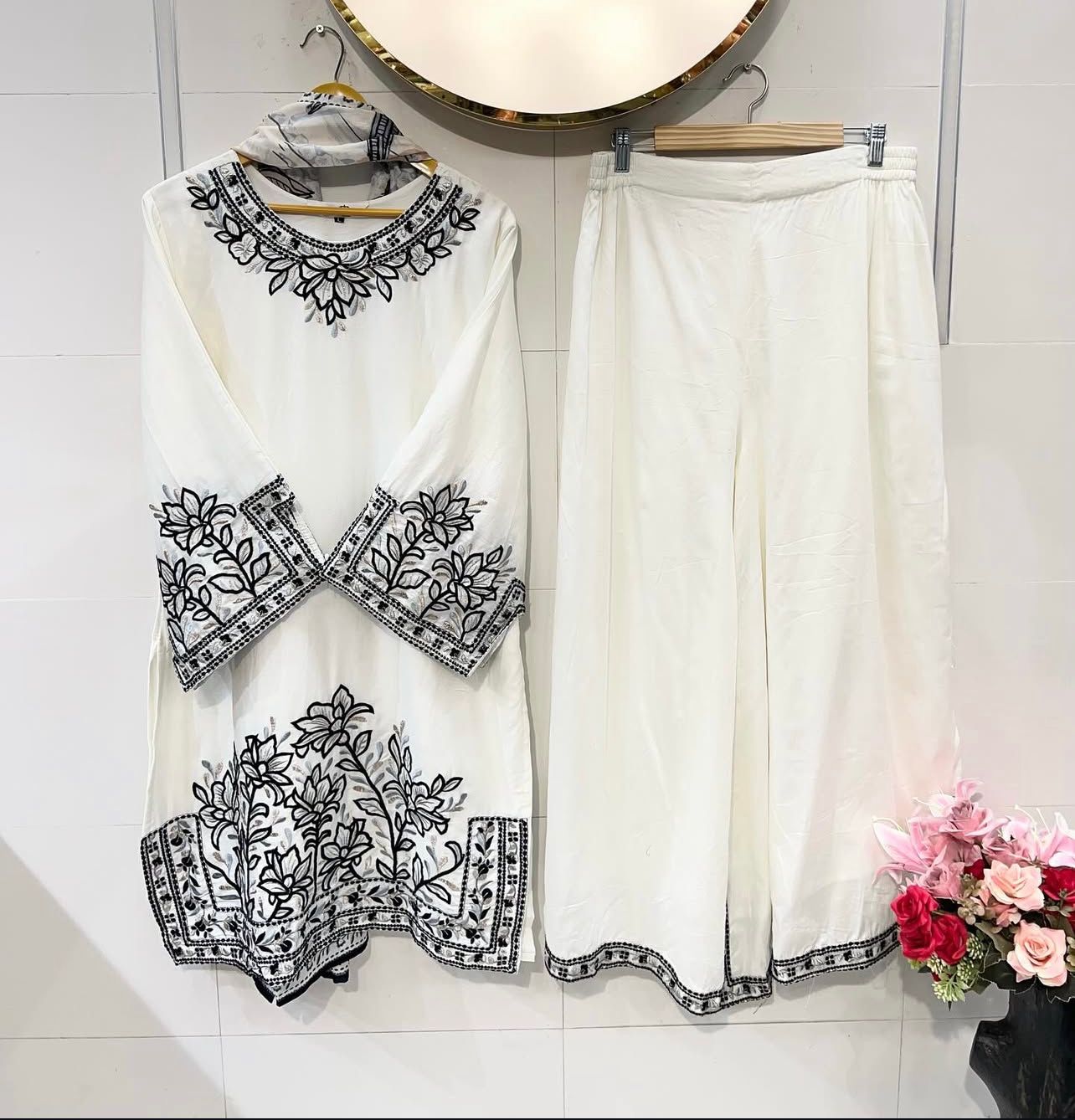 Co-Ord Sets with Stylish Plazo