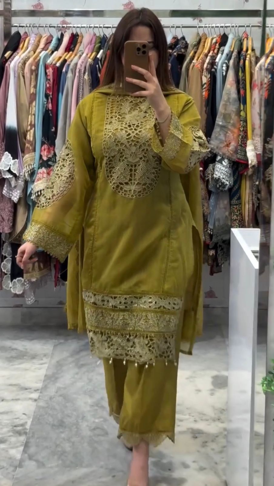 Beautiful Stylish Dress 3 Pcs