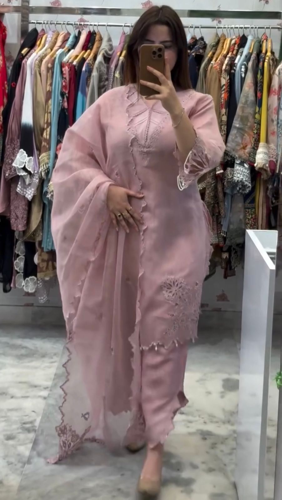 Nazish Stylo 3 Pcs Dress