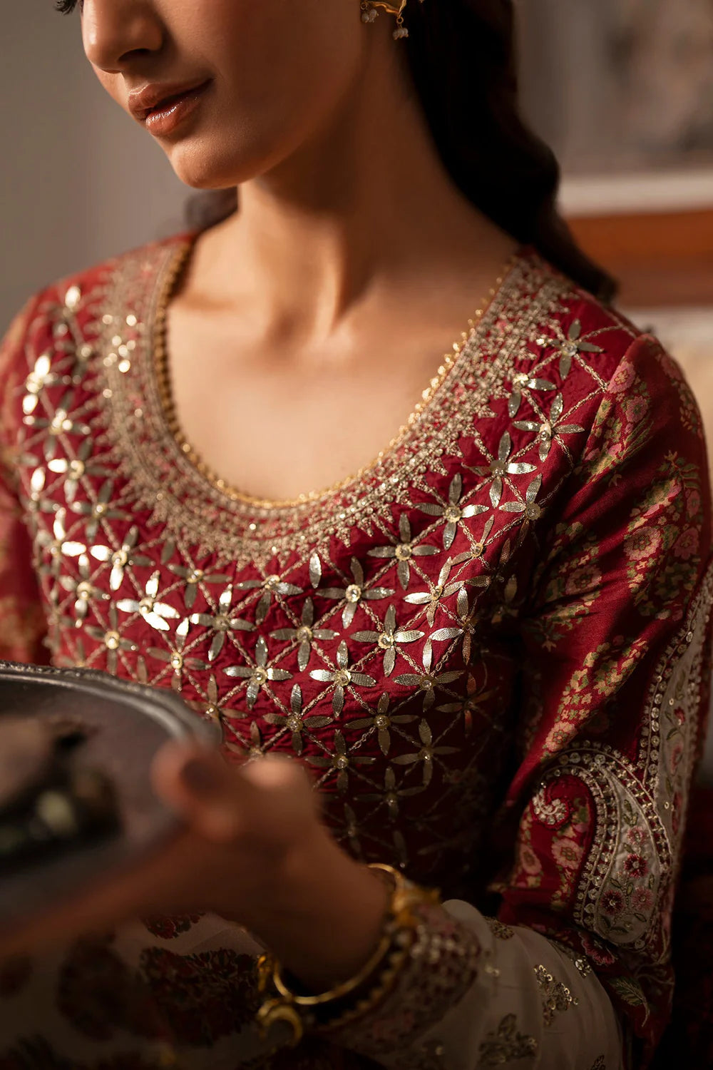 Ethnic Luxury Embroidered Dress