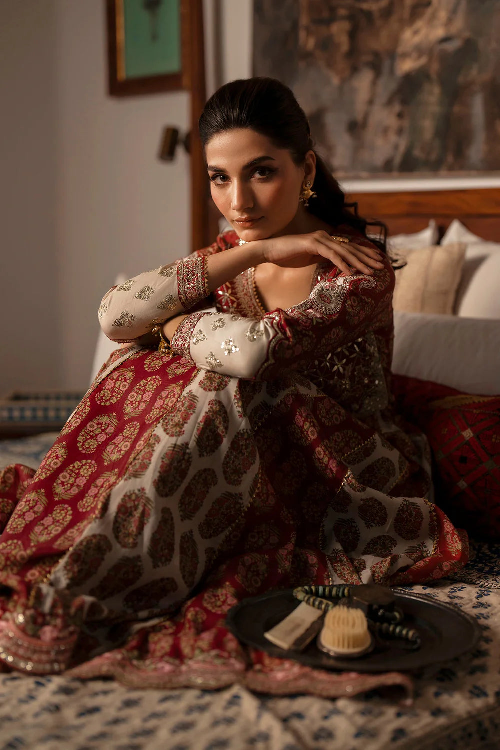 Ethnic Luxury Embroidered Dress