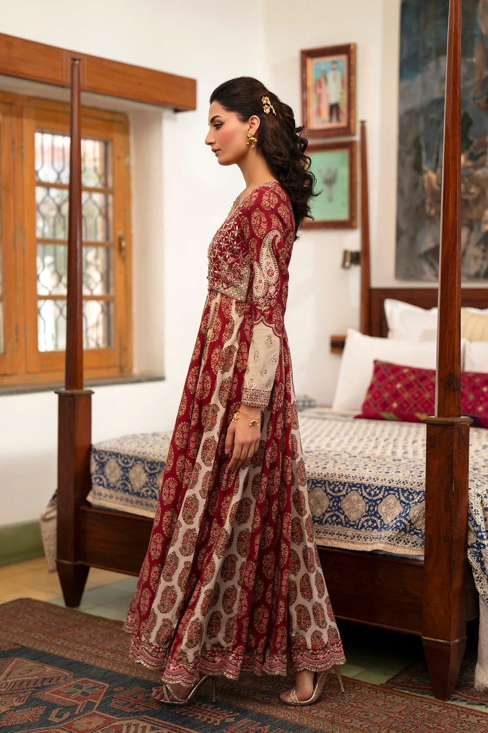 Ethnic Luxury Embroidered Dress