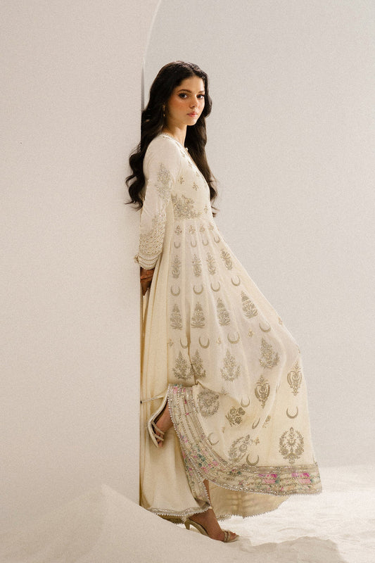 Embroidered Stitched Women Frock