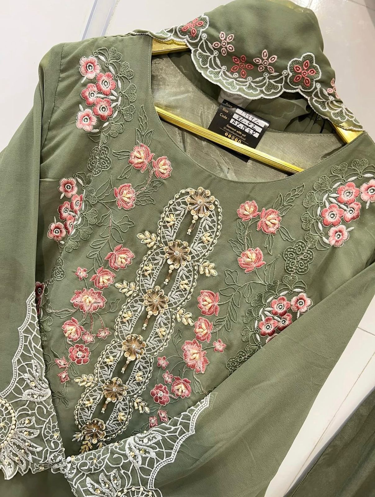 Women Embroiderd Pack Of 2 Dress