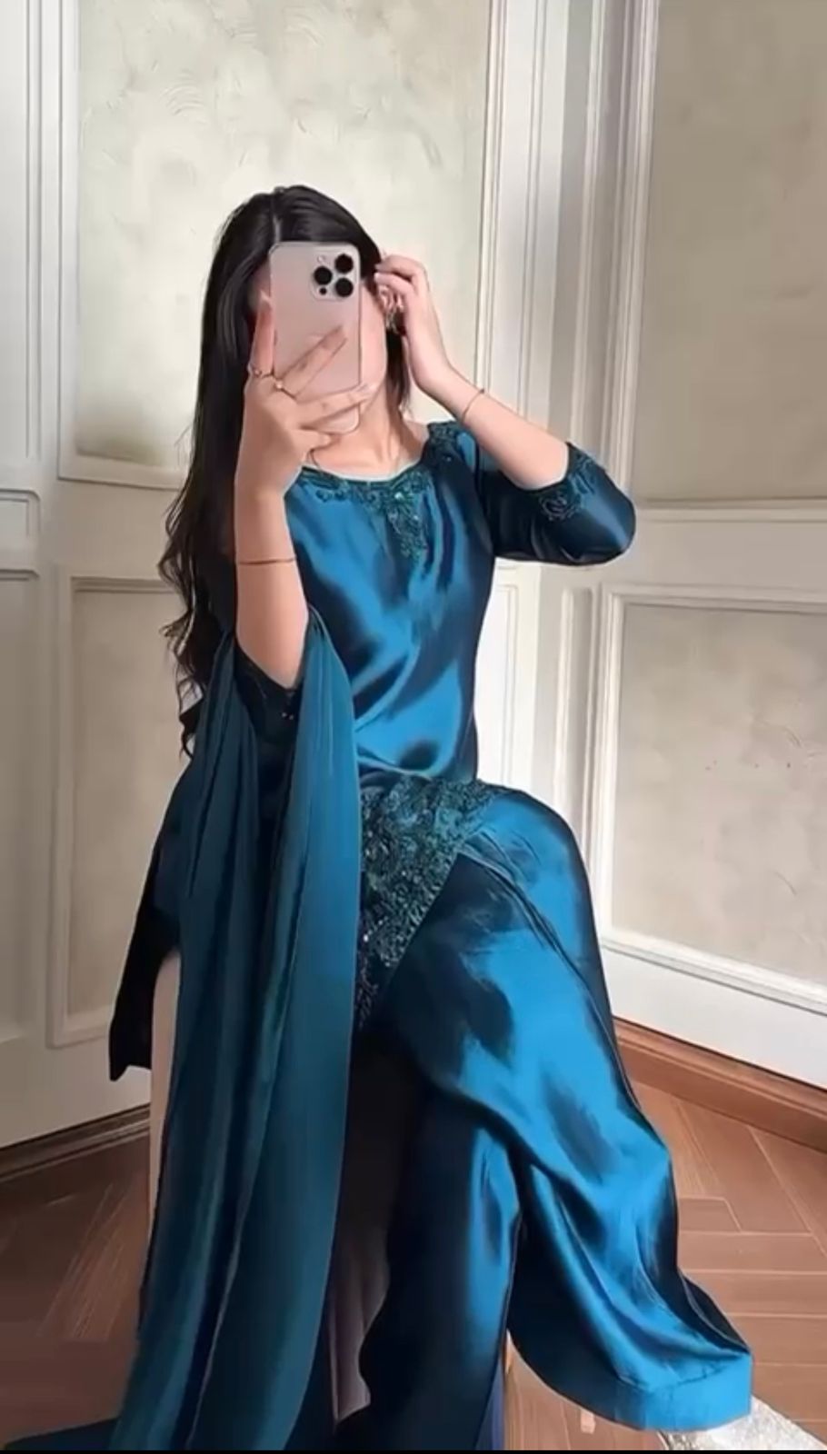 MEHRU Elegant 3 Pieces Dress