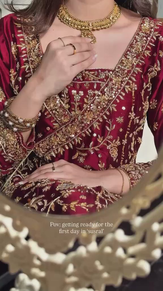 Premium Stitched Embroidered Dress