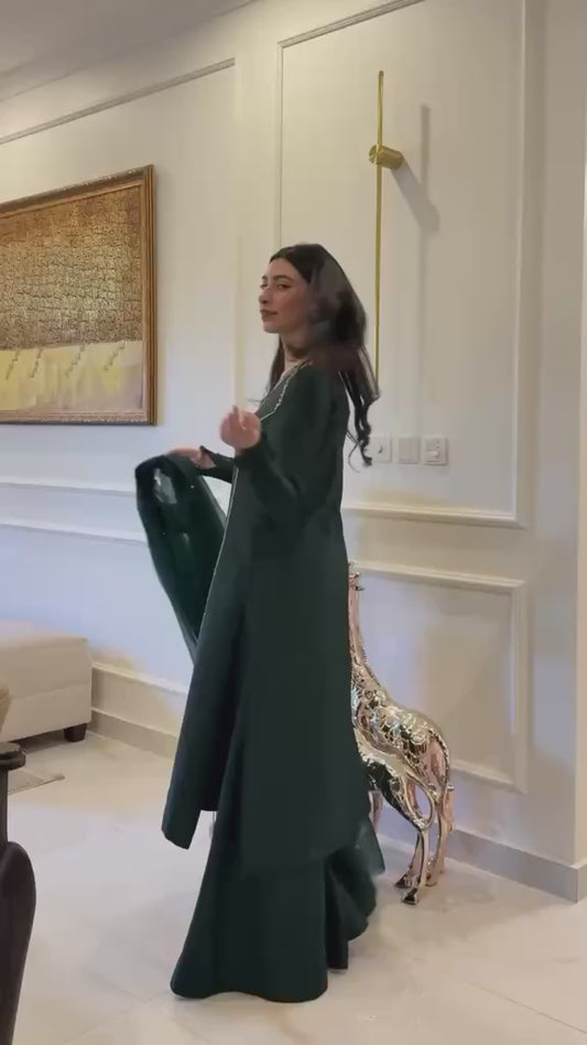 Women Fancy 3 Pcs Embroidered