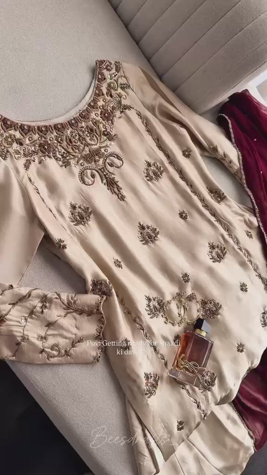 Women Festive Embroidered 3 Pcs