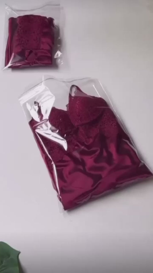 Women Silk 7 Pcs Night Dress