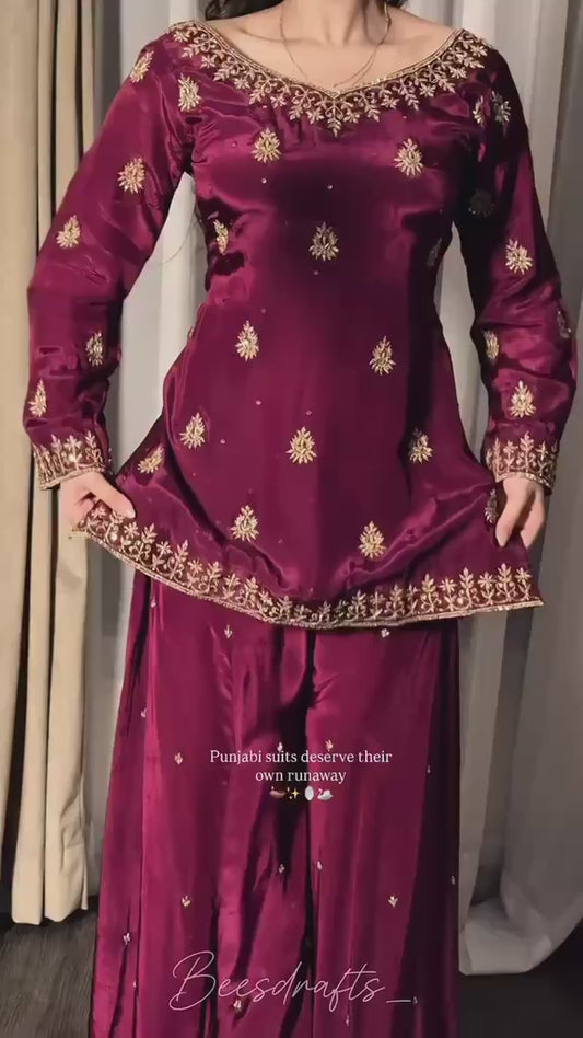 Haya Stitched Embroidered 3Pcs Dress