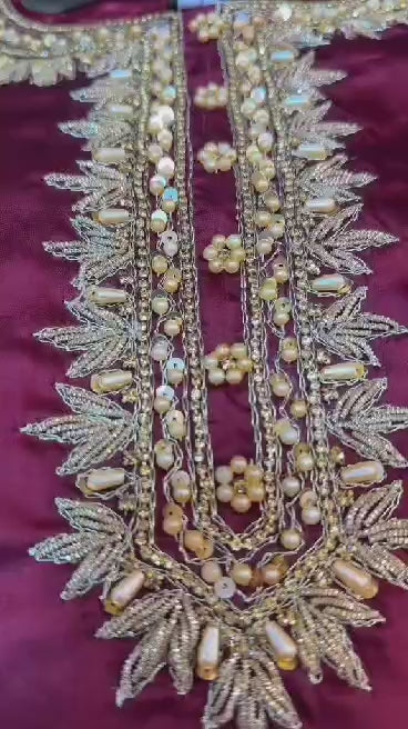 Fancy Embroidered Stitched Dress