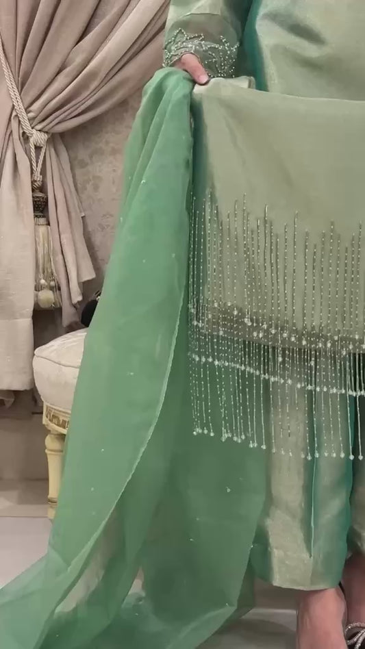 Women Embroidered Stitched Dress